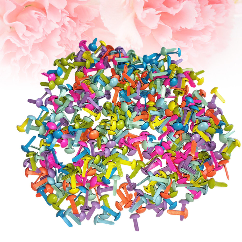 100Pcs Craft Brads Assorted So - Art Craft Journals review and price