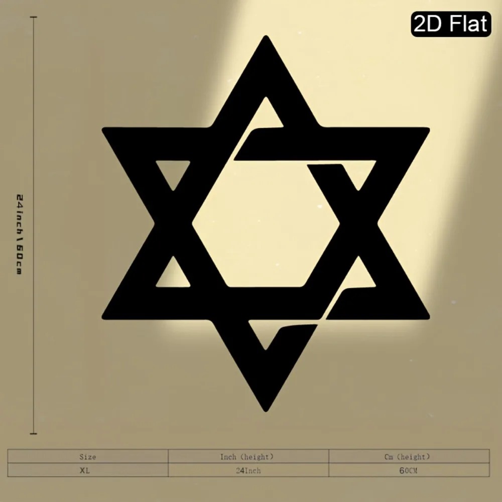 CIFBUY Iron Wall Art Star of D - Art & Craft Tape review and price