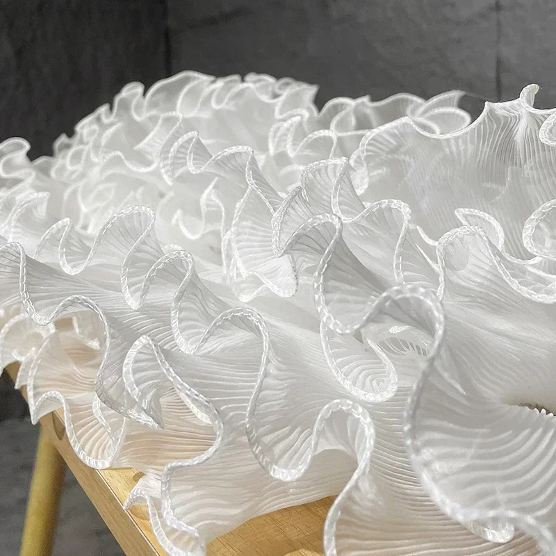 Mist Lace Fabric Pleated Textu - Art Craft Upholstery review and price