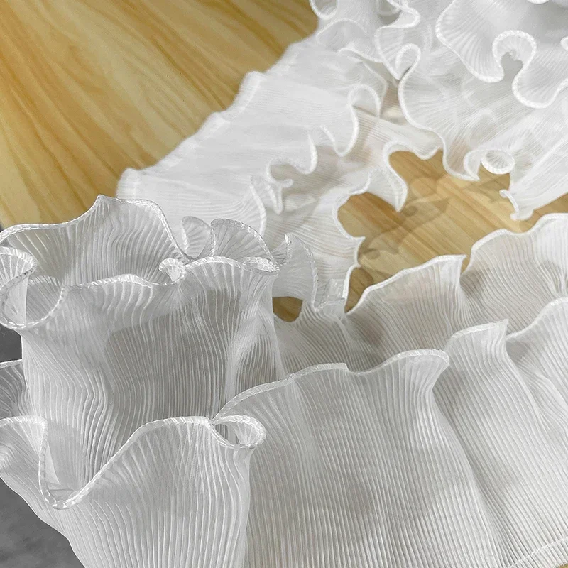 Mist Lace Fabric Pleated Textu - Art Craft Upholstery review and price