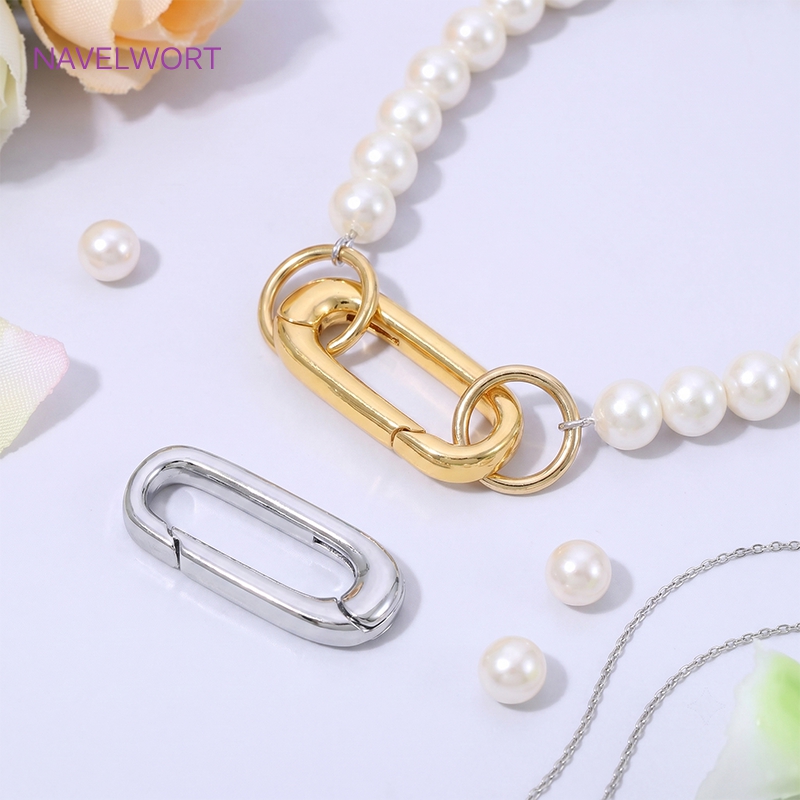 1/2/4Pcs 18K Gold Plated Oval  - Art Craft Diy review and price