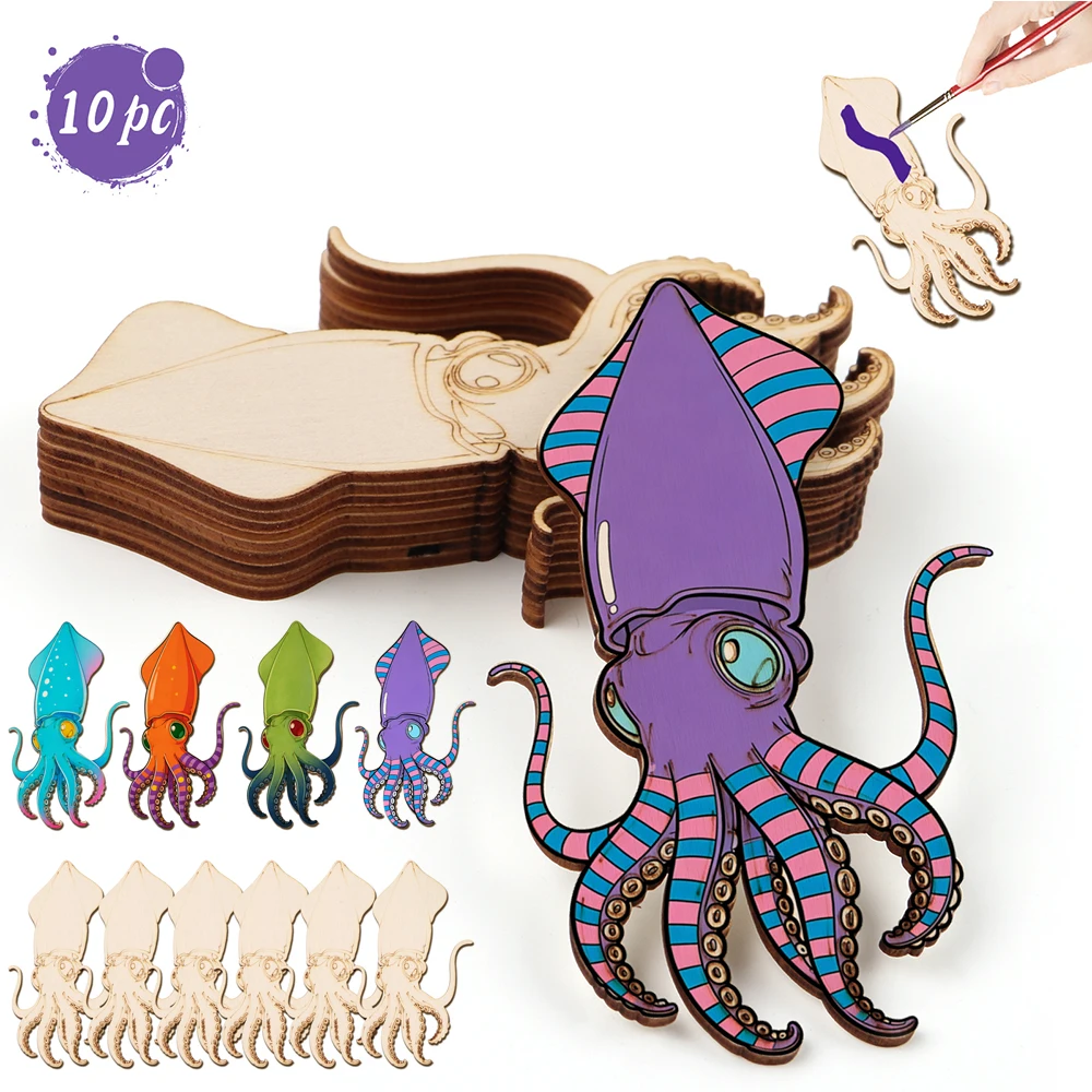 10pcs/set Unfinished Wood Craf - Art Craft Diy review and price
