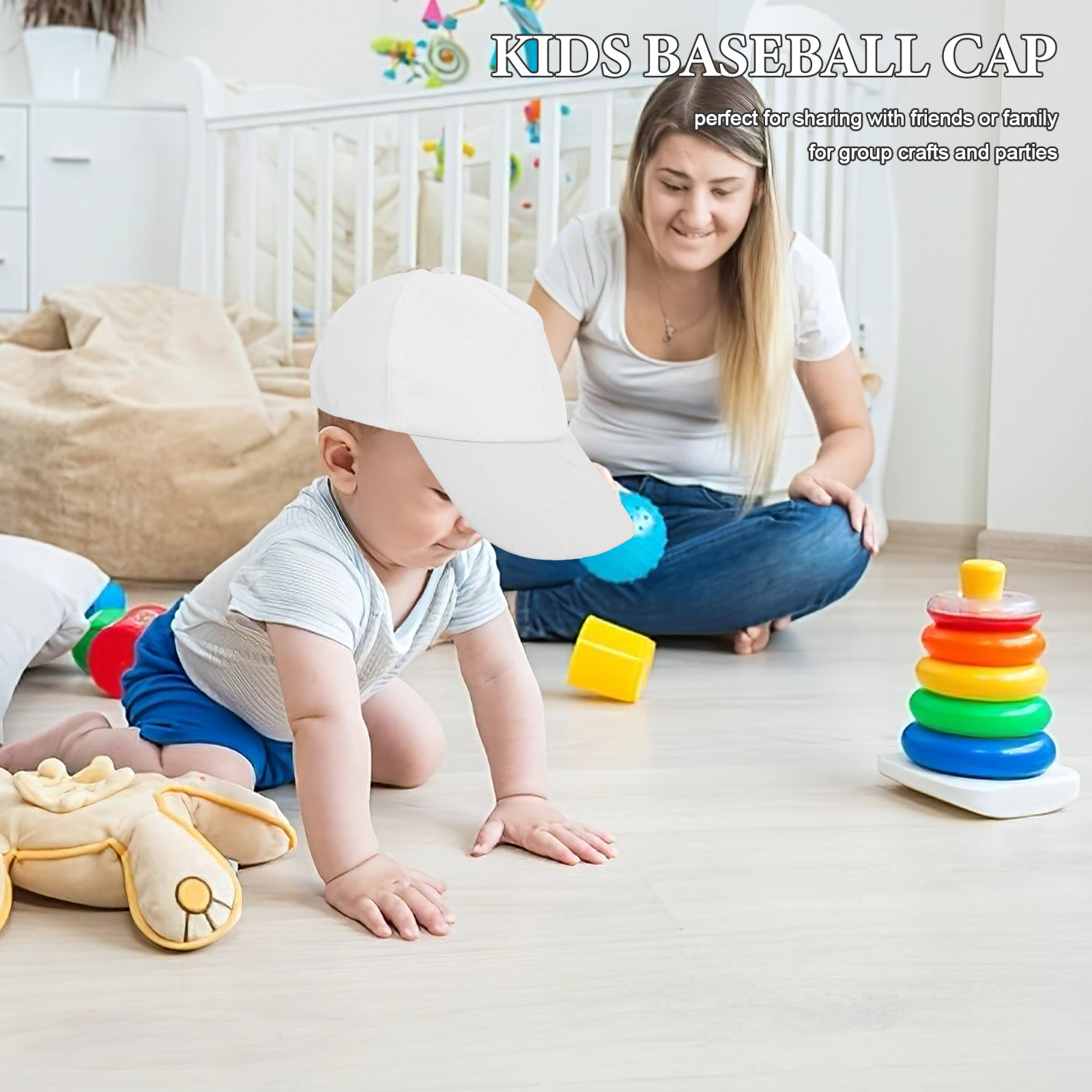 1Set Kids Baseball Caps Plain  - Art Craft Diy review and price
