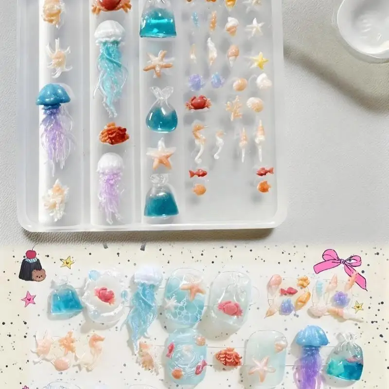 3D Ocean Series Silicone Jelly - Art Craft Jellyfish review and price