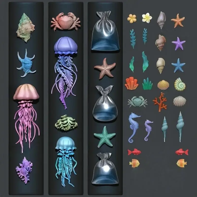 3D Ocean Series Silicone Jelly - Art Craft Jellyfish review and price