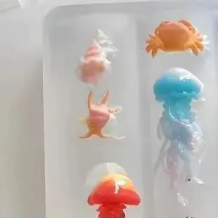 3D Ocean Series Silicone Jelly - Art Craft Jellyfish review and price