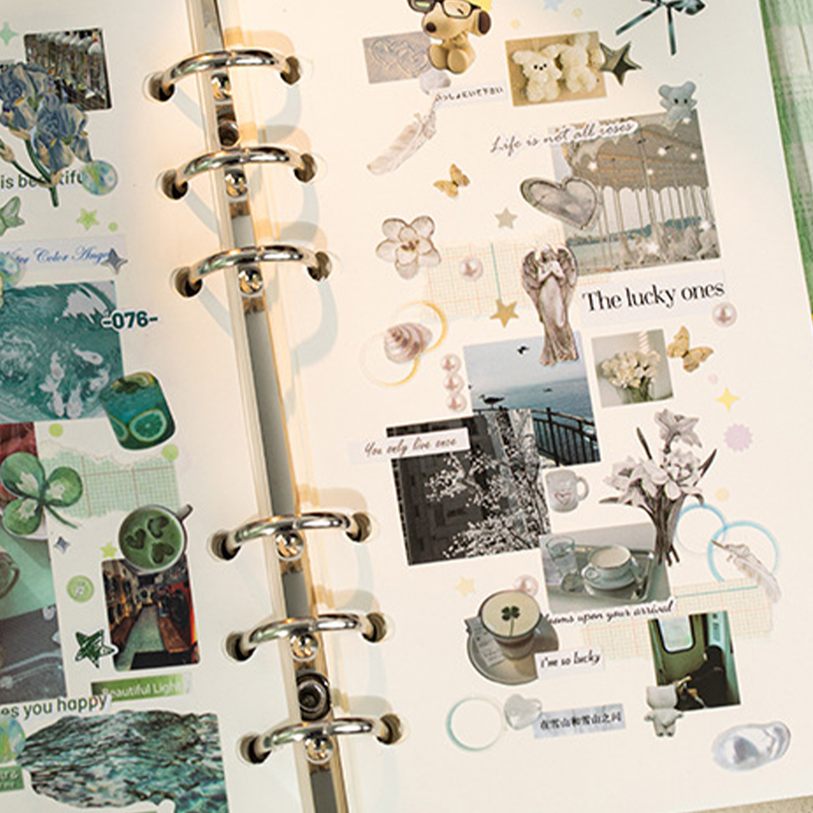 200Pcs Sticker Book Dreamy Aes - Art Craft Journals review and price