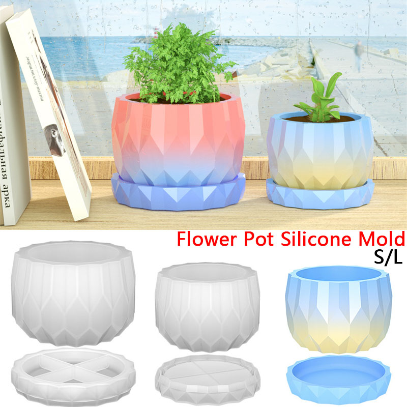1 Set Silicone Planter Molds F - Art Craft Vase review and price