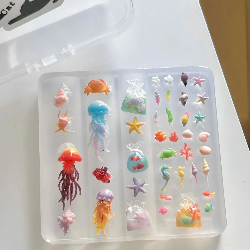 Transparent Silicone Manicure  - Art Craft Jellyfish review and price
