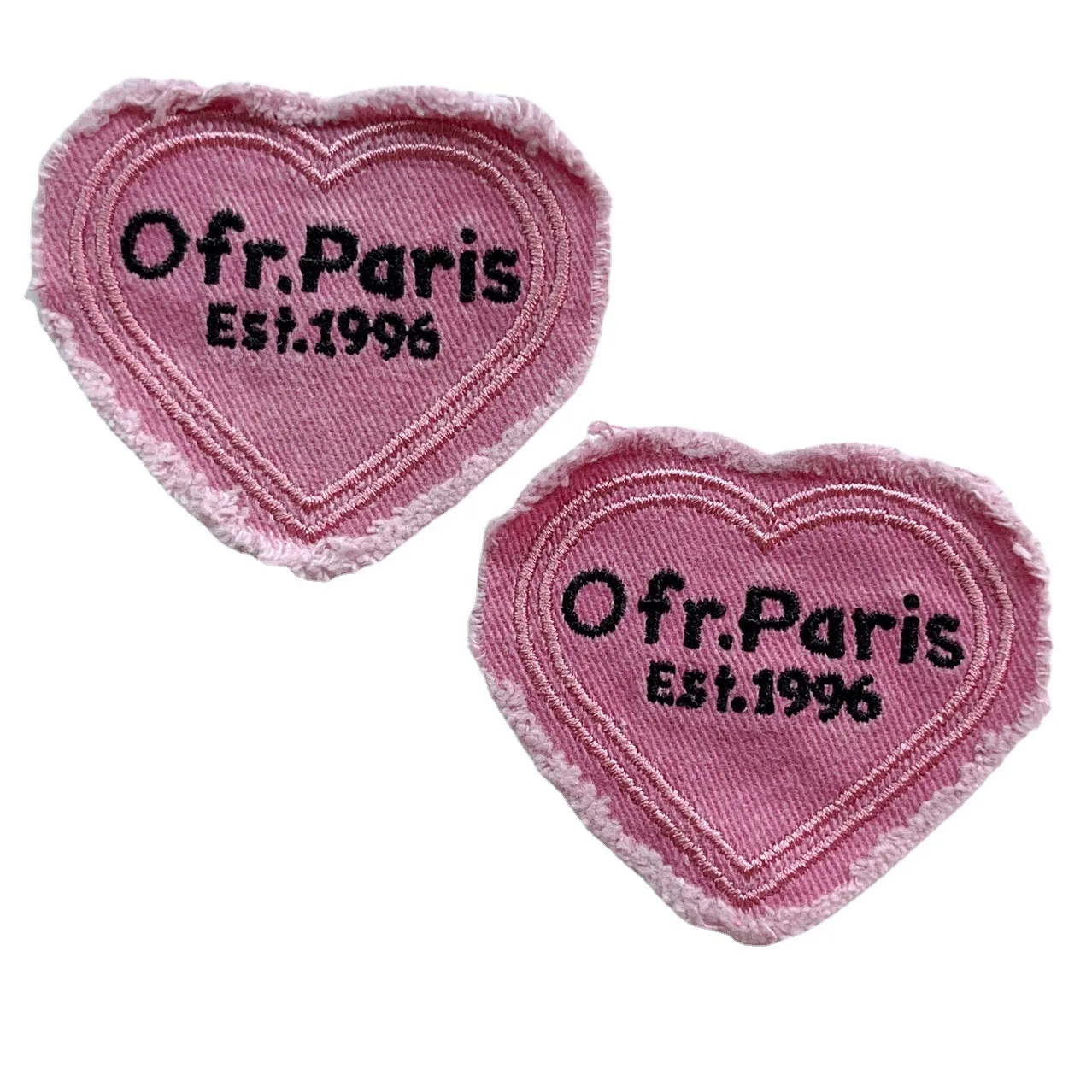 Pink Heart Applique for Clothe - Eco Art Craft review and price