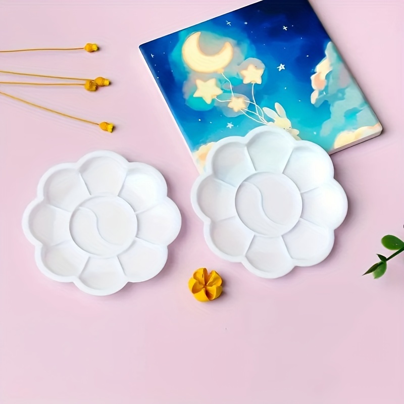 100pcs Disposable Flower Shape - Acrylic Pour Paint review and price