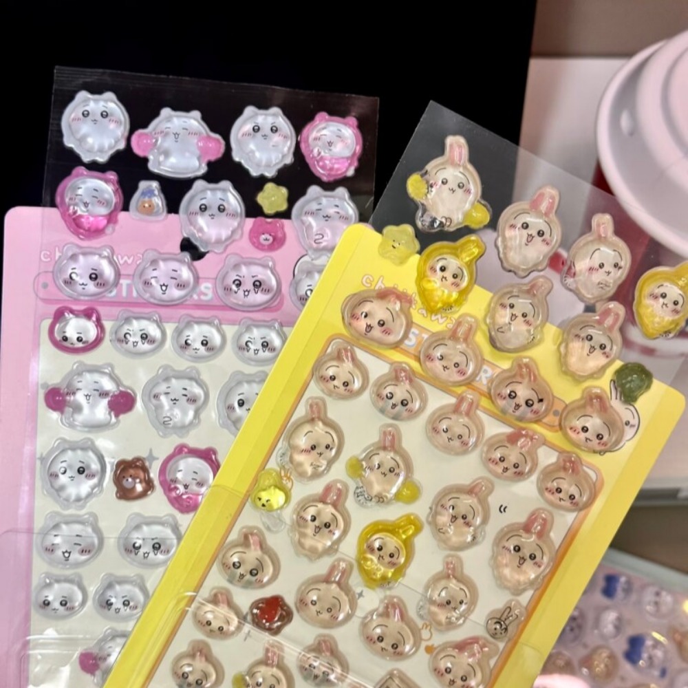 Cute Chiikawa 3D Crystal Embos - Art Craft Journals review and price