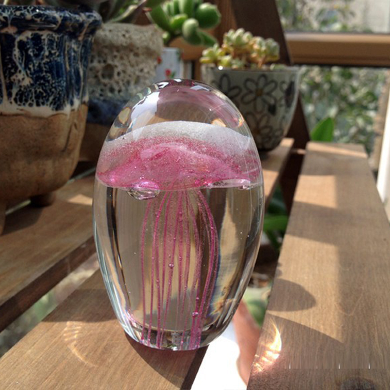 Miniature 3D Jellyfish Crystal - Art Craft Jellyfish review and price