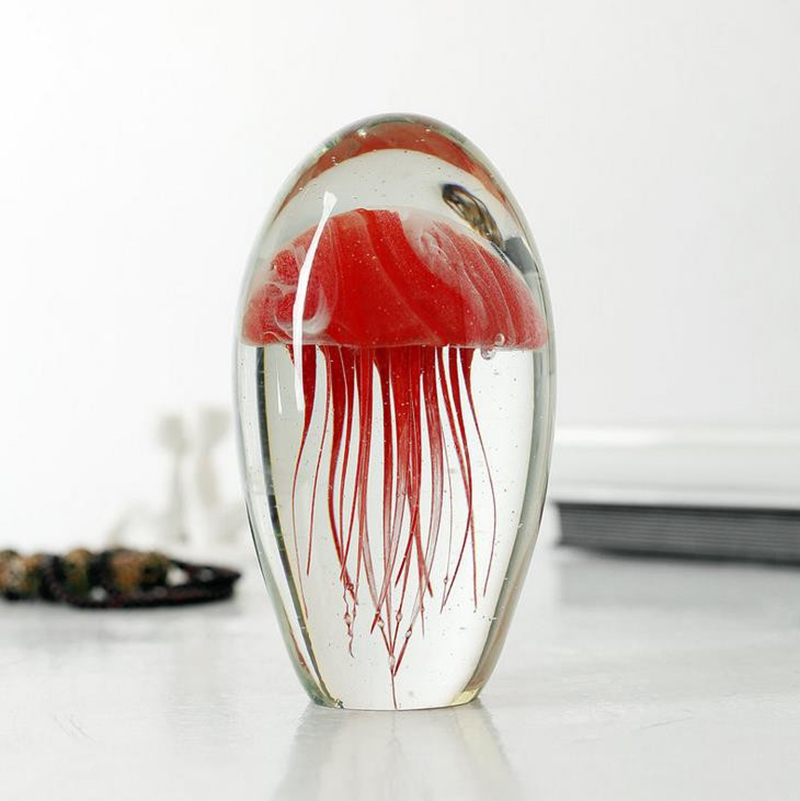 Miniature 3D Jellyfish Crystal - Art Craft Jellyfish review and price