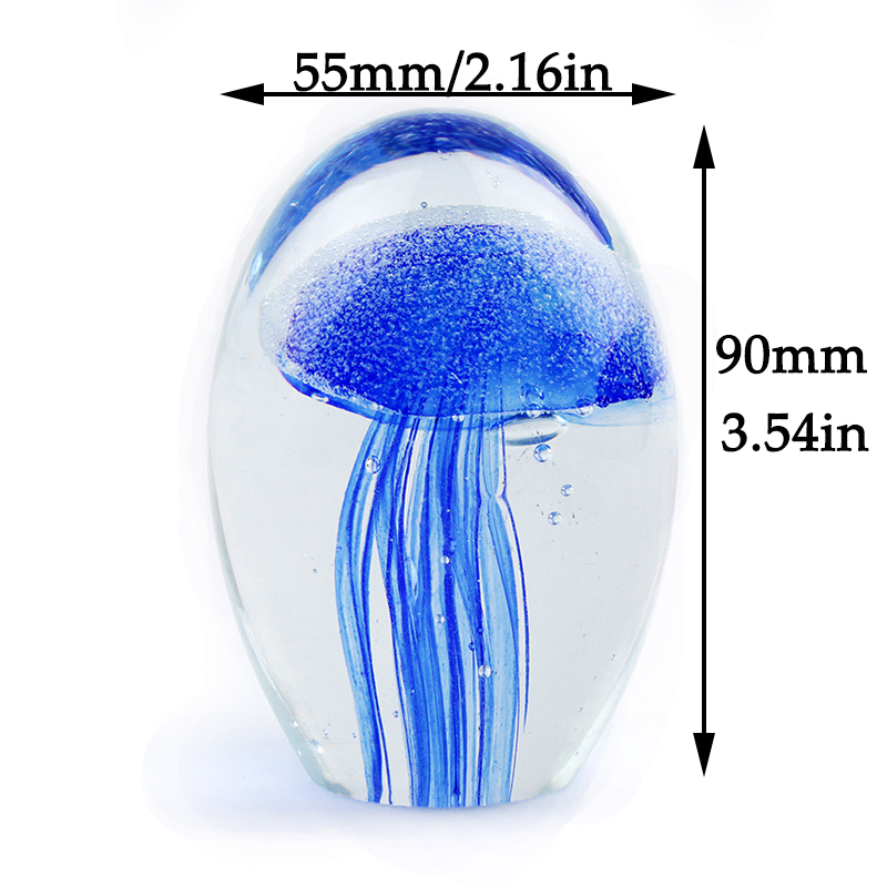Miniature 3D Jellyfish Crystal - Art Craft Jellyfish review and price