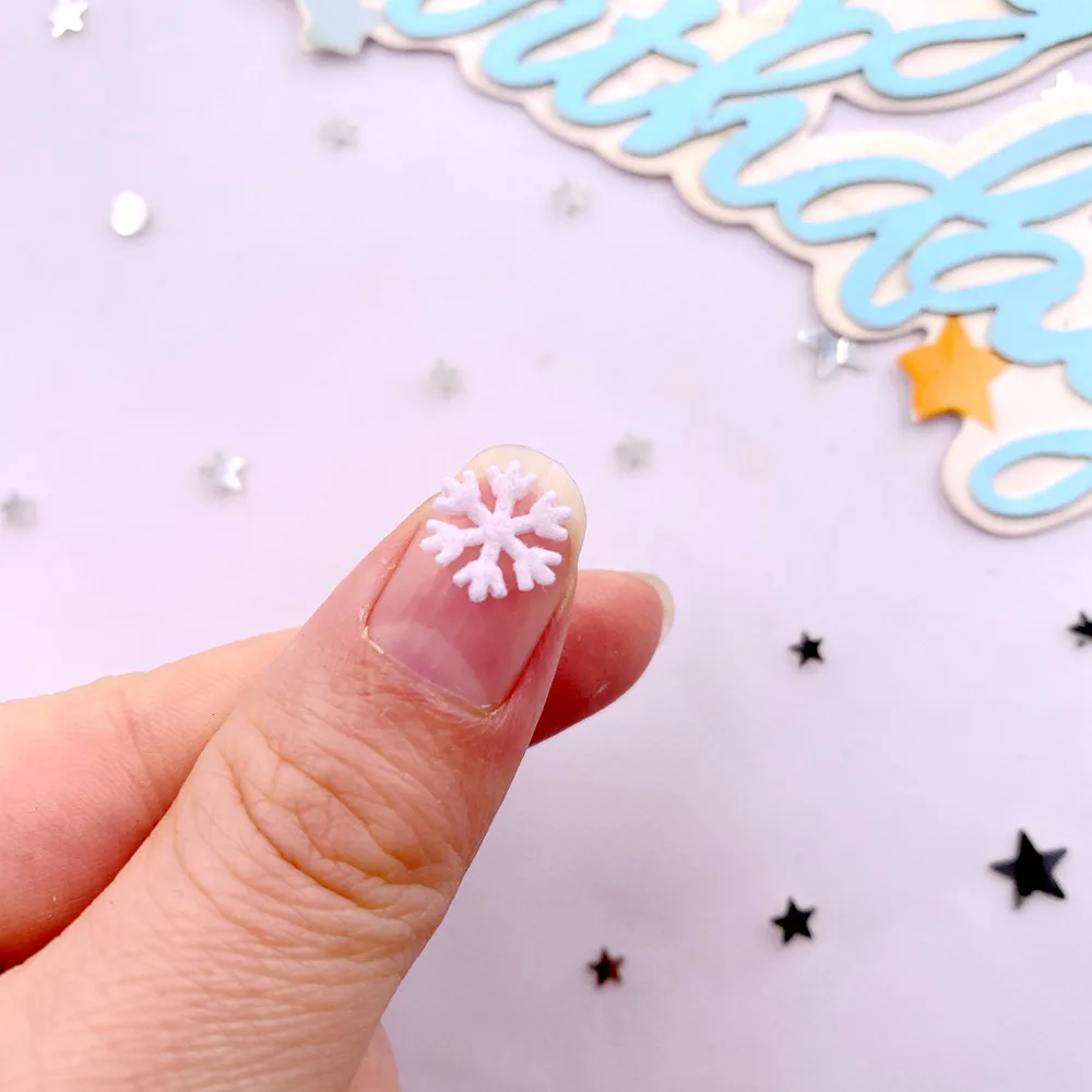10mm 16mm Fabric White Christm - Eco Art Craft review and price