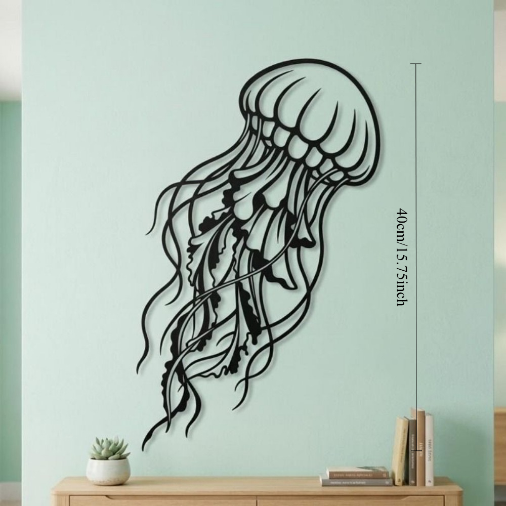 CIFBUY Metal Wall Art Jellyfis - Art Craft Jellyfish review and price