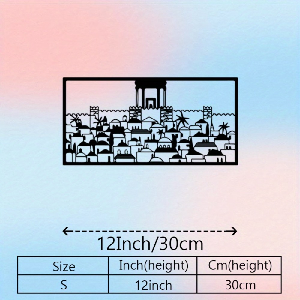 CIFBUY Metal Wall Art Jerusale - Art & Craft Tape review and price