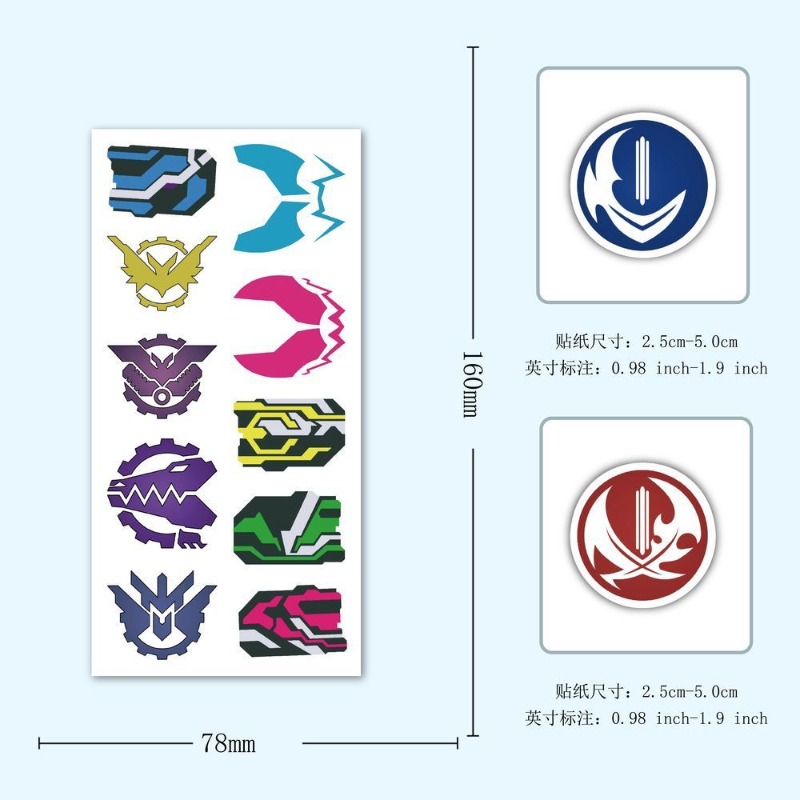60 Sheets Kamen Rider Logo Sti - Artwork Craft review and price