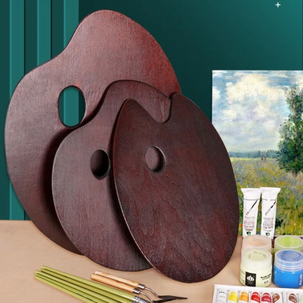 Oval/Square Oil Painting Palet - Acrylic Pour Paint review and price