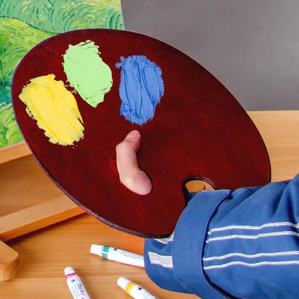 Oval/Square Oil Painting Palet - Acrylic Pour Paint review and price