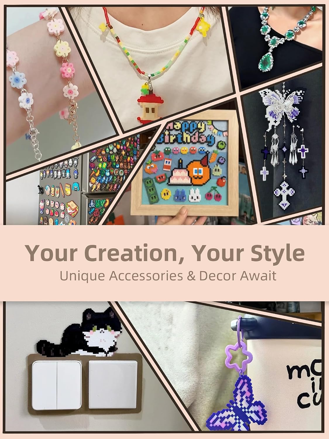 Fuse Beads Kit-Easy DIY-96 Col - Art Craft Diy review and price